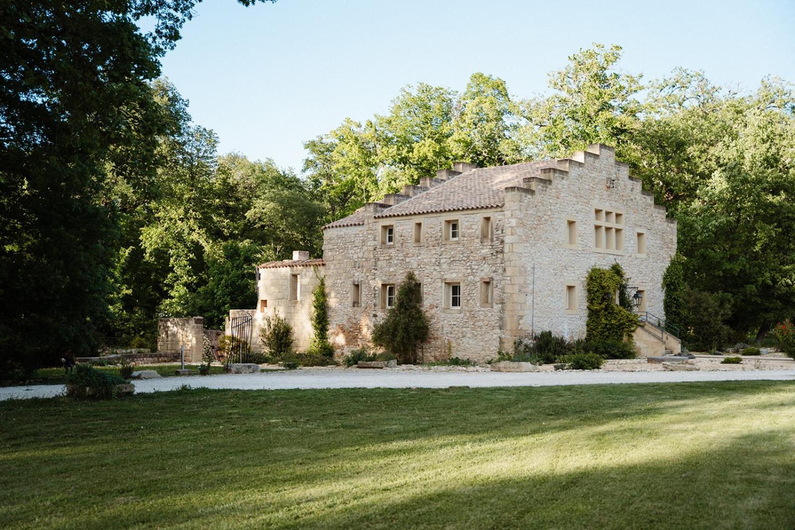 Chateau De Pondres Villevieille Ngoại thất bức ảnh